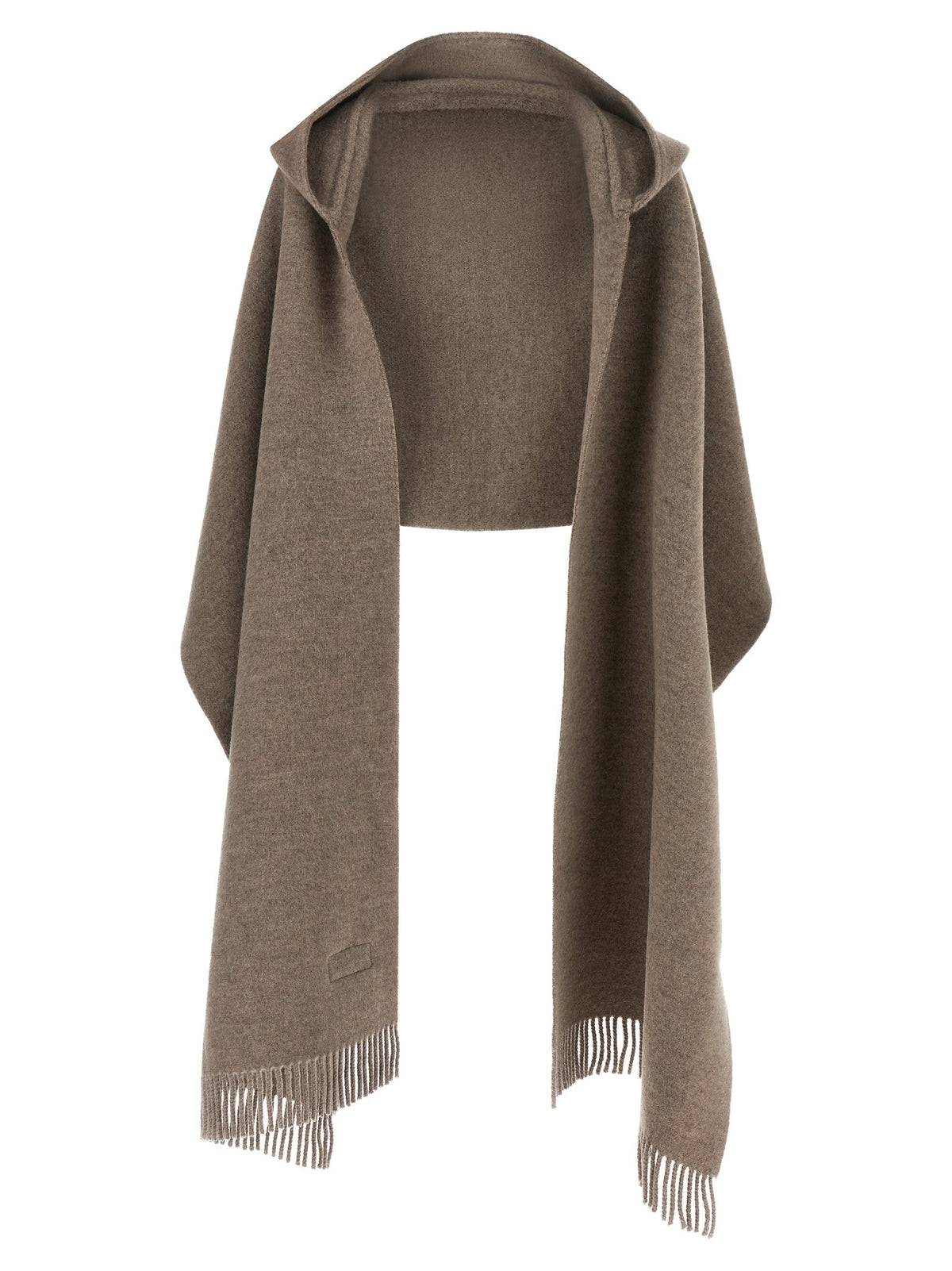 Brunello Cucinelli Hooded Scarf Brown