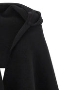 Brunello Cucinelli Hooded Scarf Black