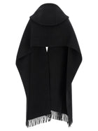 Brunello Cucinelli Hooded Scarf Black