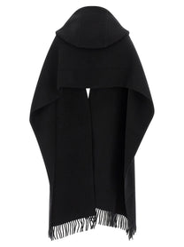 Brunello Cucinelli Hooded Scarf Black
