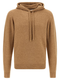Roberto Collina Hooded Sweater Beige