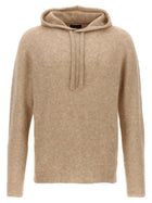 Roberto Collina Hooded Sweater Beige