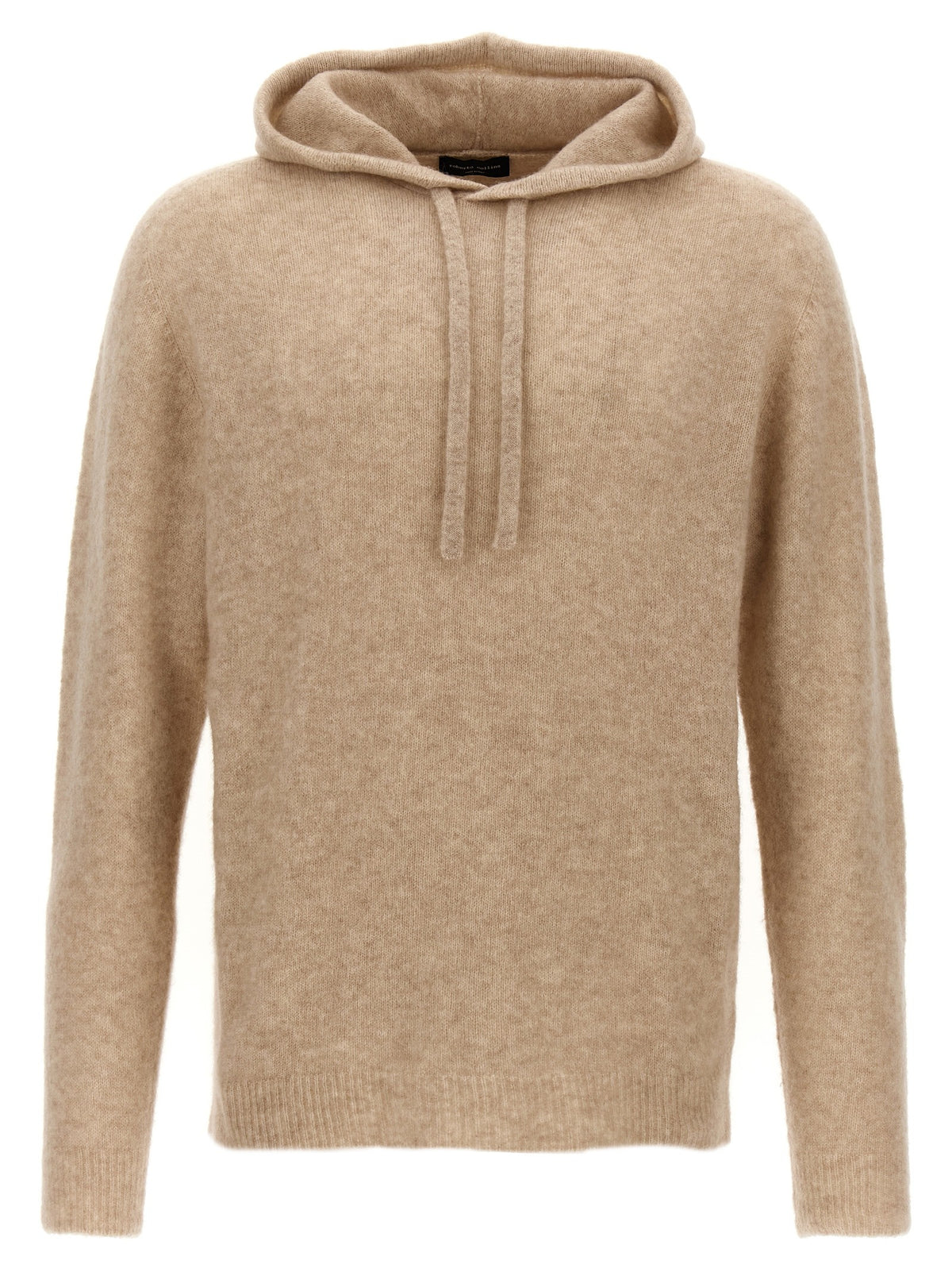 Roberto Collina Hooded Sweater Beige