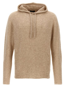 Roberto Collina Hooded Sweater Beige