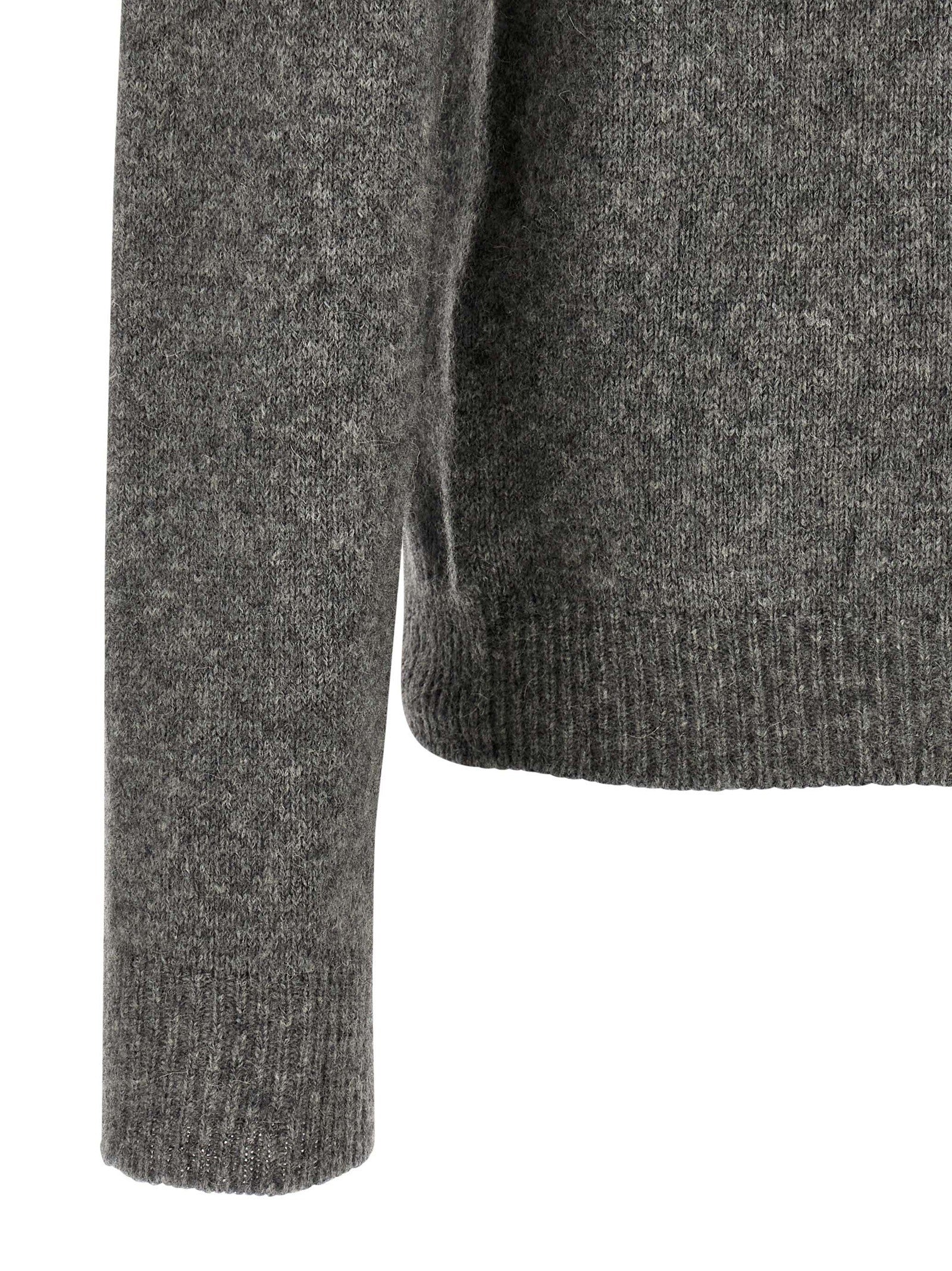 Roberto Collina Hooded Sweater Grey