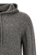 Roberto Collina Hooded Sweater Grey, view 3
