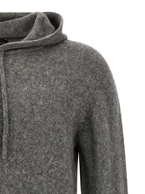 Roberto Collina Hooded Sweater Grey