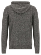Roberto Collina Hooded Sweater Grey, view 2