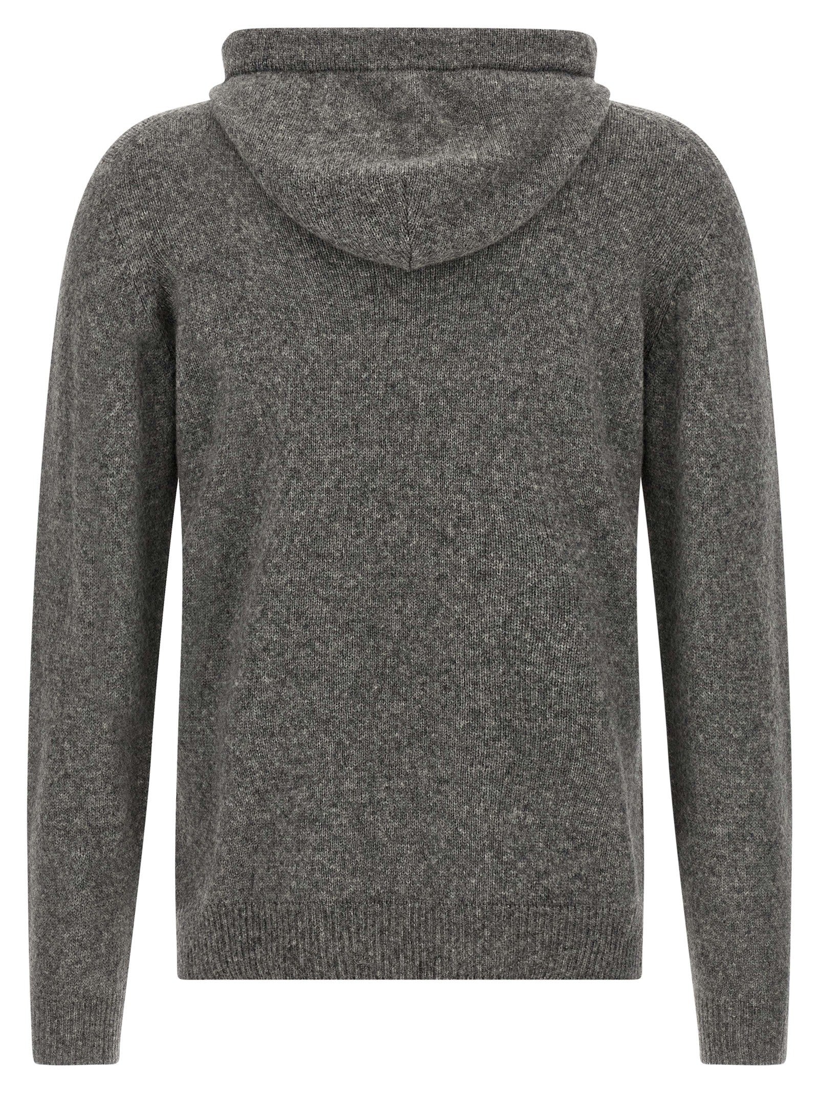 Roberto Collina Hooded Sweater Grey