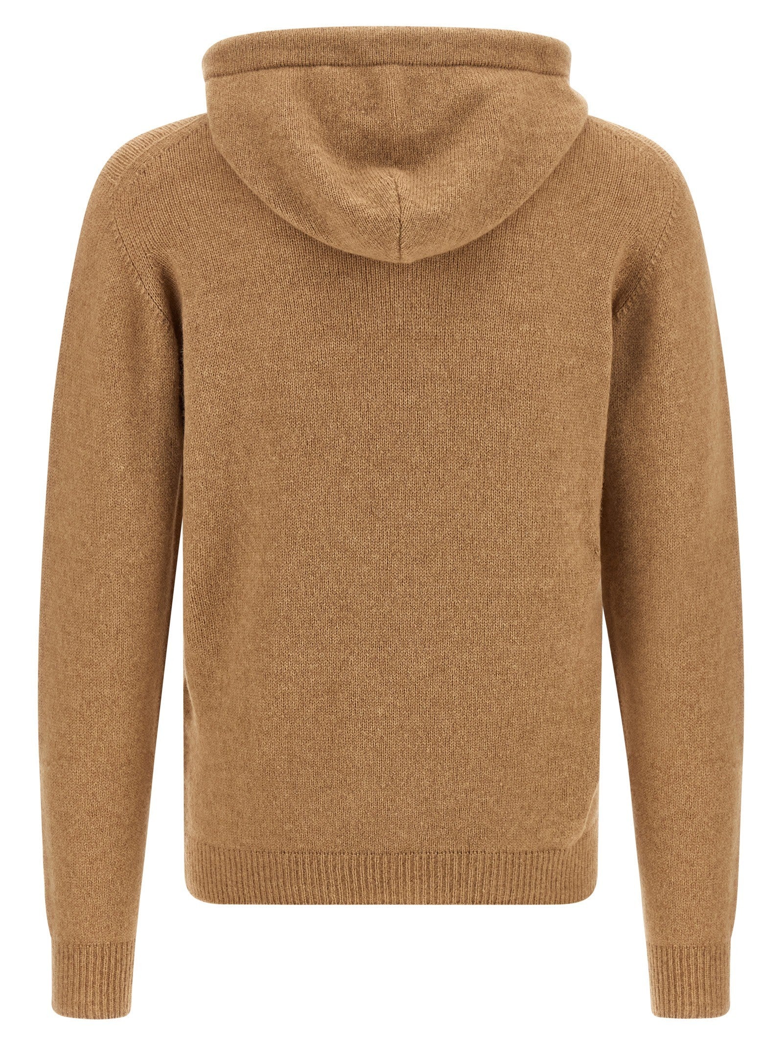 Roberto Collina Hooded Sweater Beige