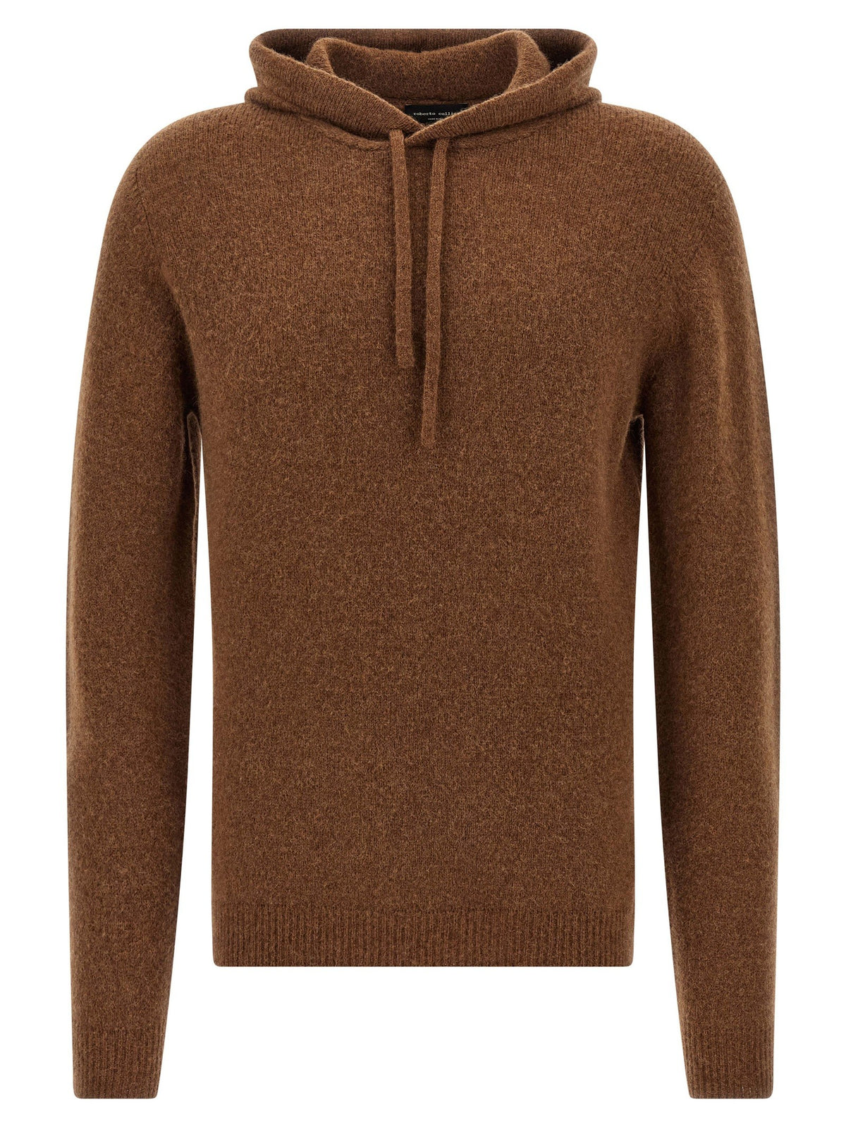 Roberto Collina Hooded Sweater Brown