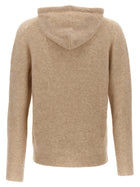 Roberto Collina Hooded Sweater Beige, view 2