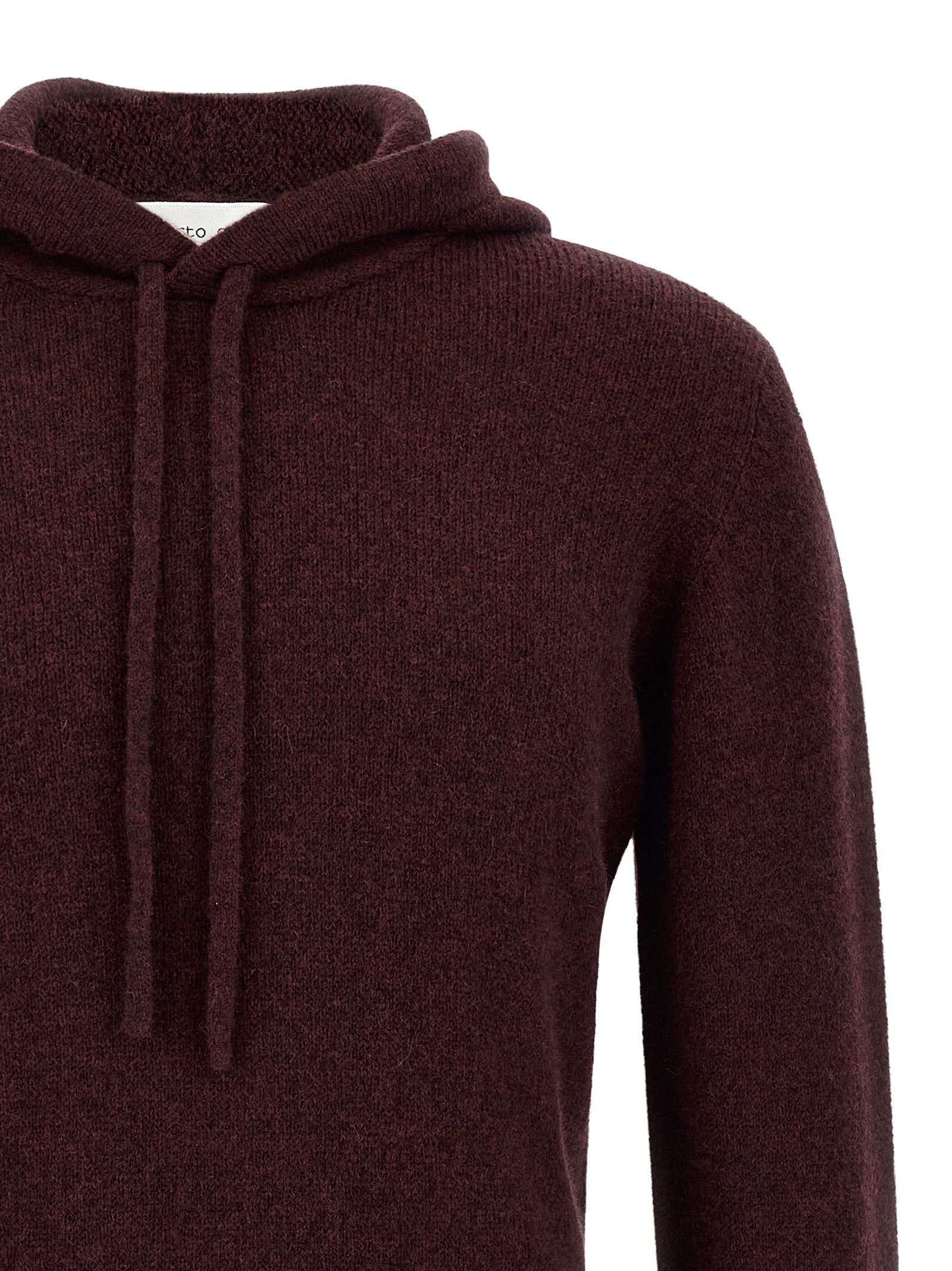 Roberto Collina Hooded Sweater Red