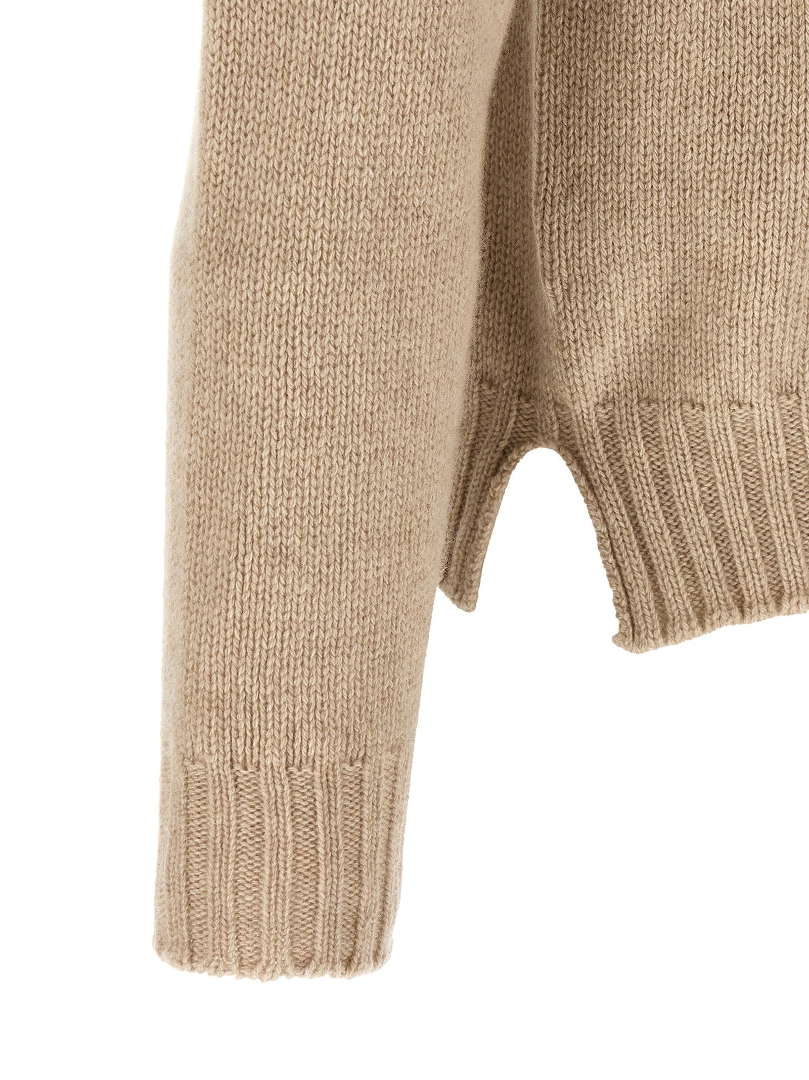 ma' ry' ya Hooded Sweater Beige