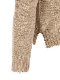 ma' ry' ya Hooded Sweater Beige