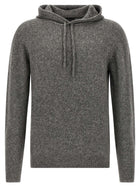 Roberto Collina Hooded Sweater Grey