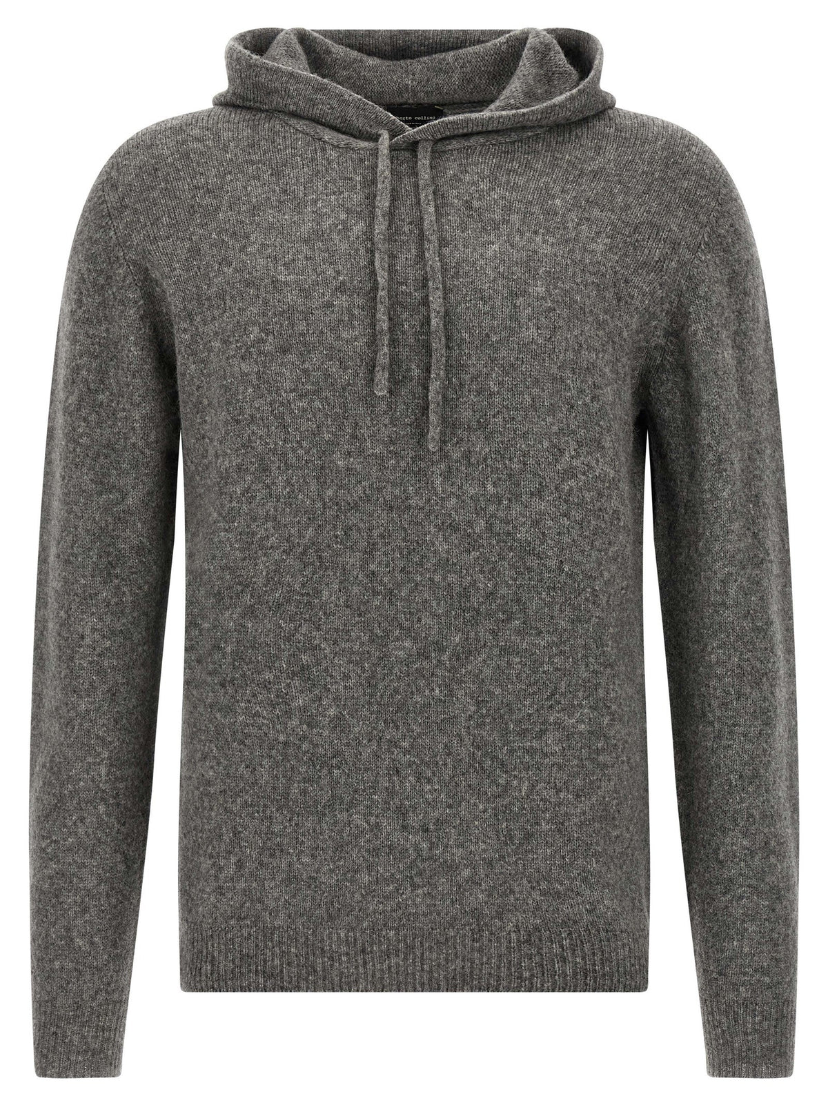 Roberto Collina Hooded Sweater Grey