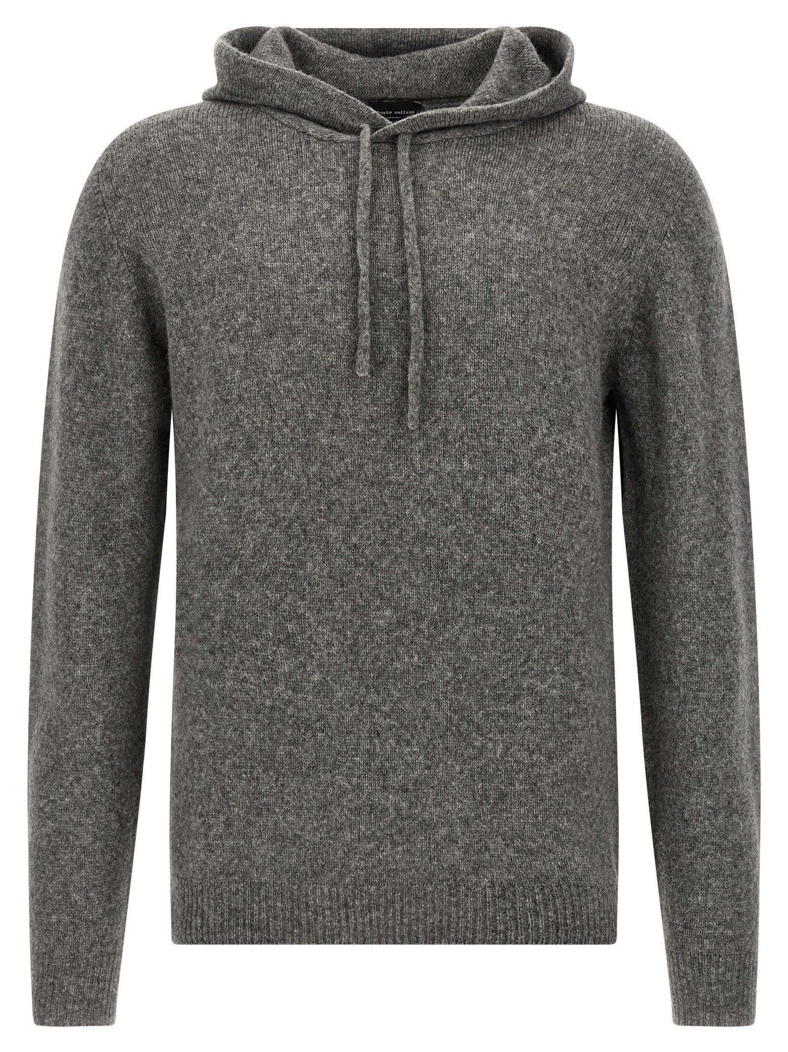 Roberto Collina Hooded Sweater Grey