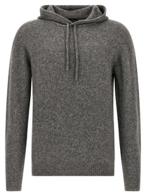 Roberto Collina Hooded Sweater Grey