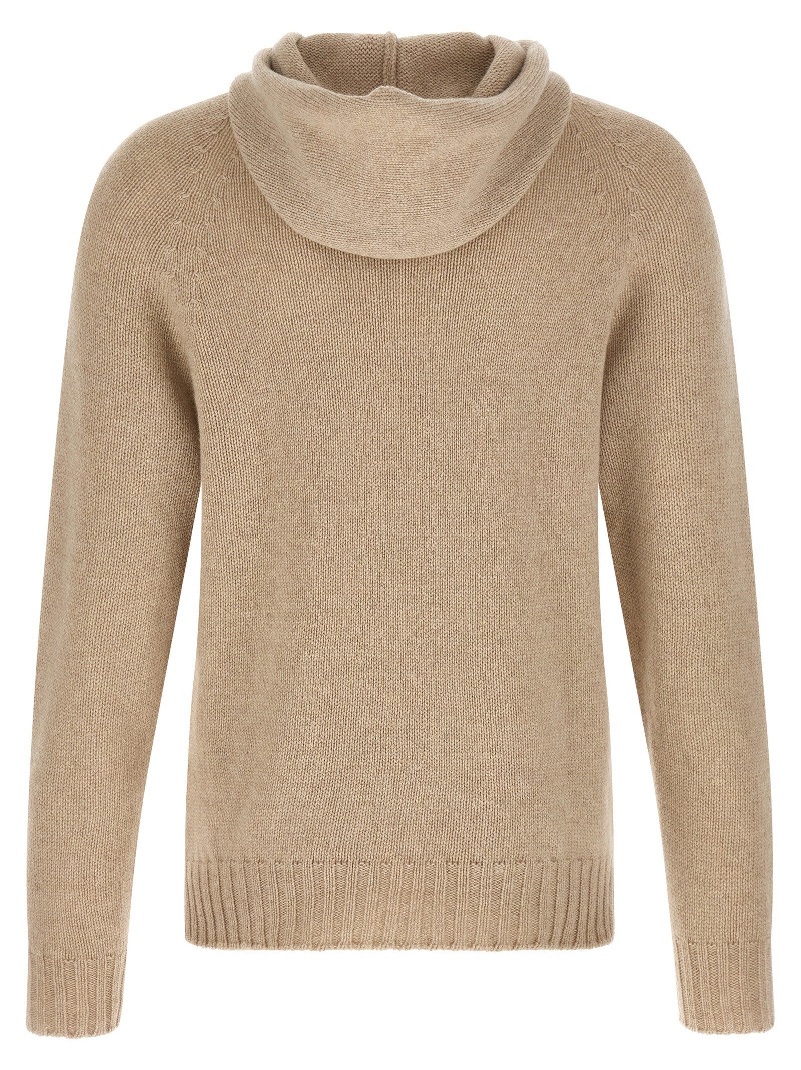 ma' ry' ya Hooded Sweater Beige