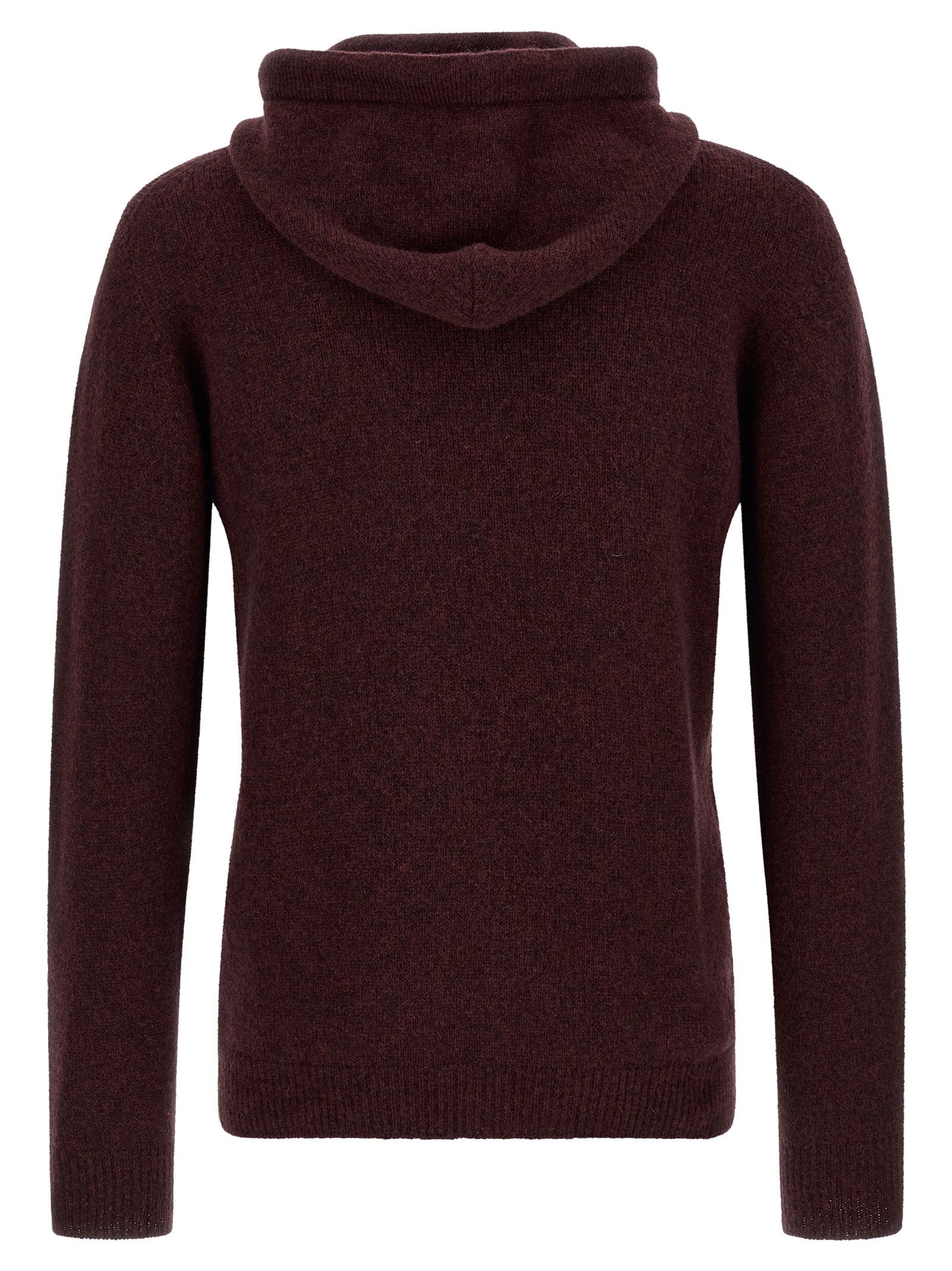 Roberto Collina Hooded Sweater Red