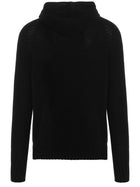 ma' ry' ya Hooded Sweater Black, view 2