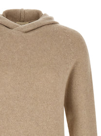 ma' ry' ya Hooded Sweater Beige