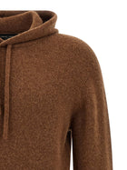 Roberto Collina Hooded Sweater Brown, view 3