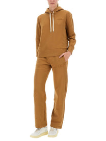 Autry Women's Hooded Sweatshirt Brown AUTRY