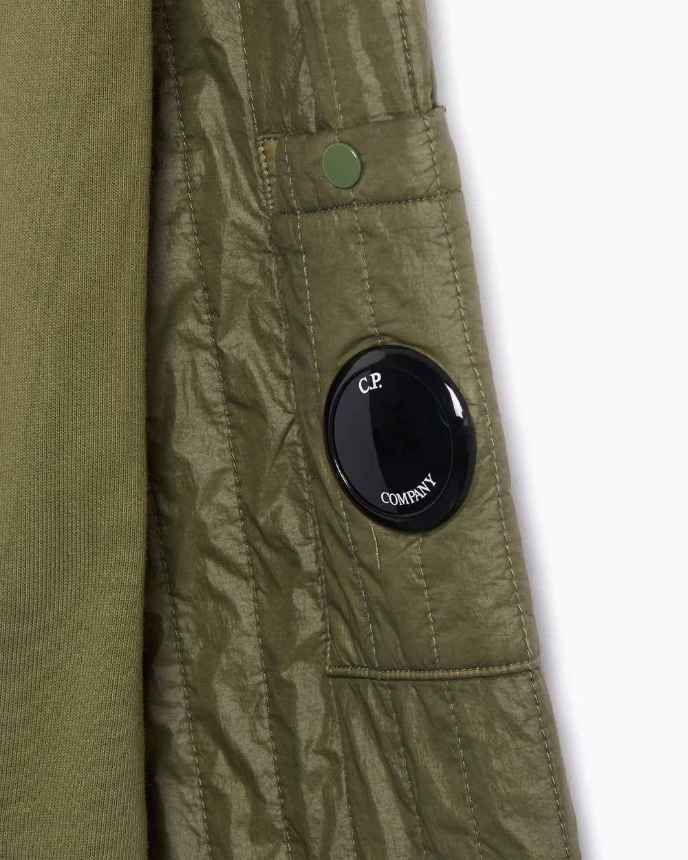 C.P. Company Men's Hooded Sweatshirt Green