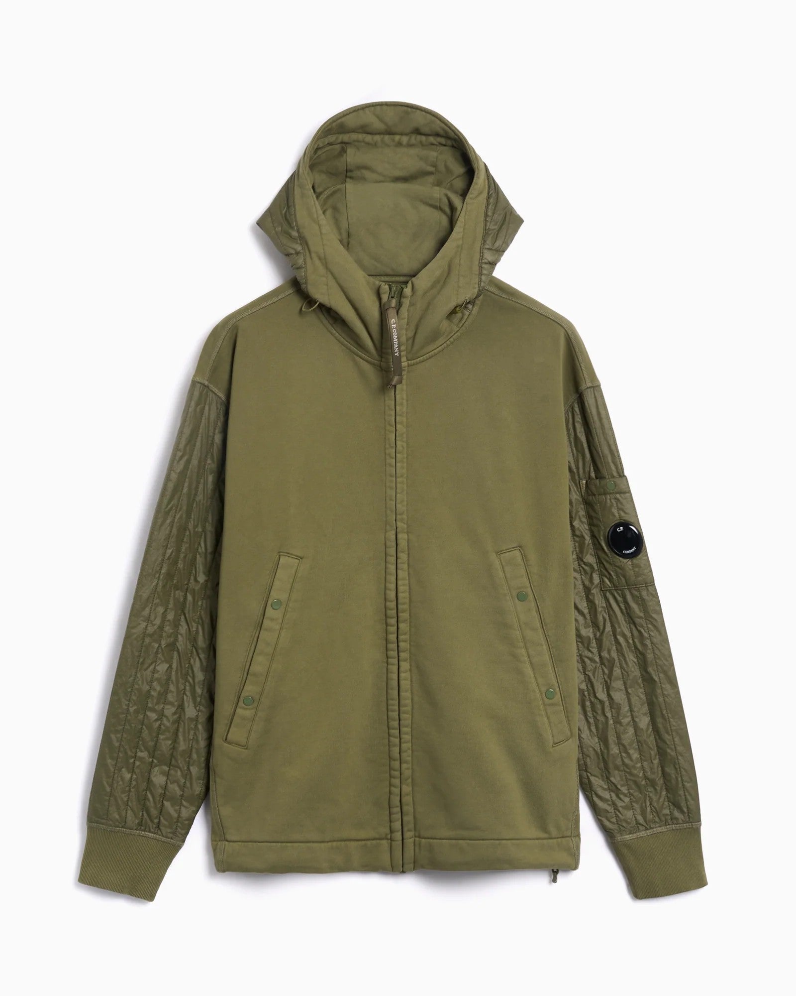 C.P. Company Men's Hooded Sweatshirt Green