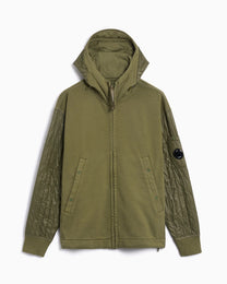 C.P. Company Men's Hooded Sweatshirt Green