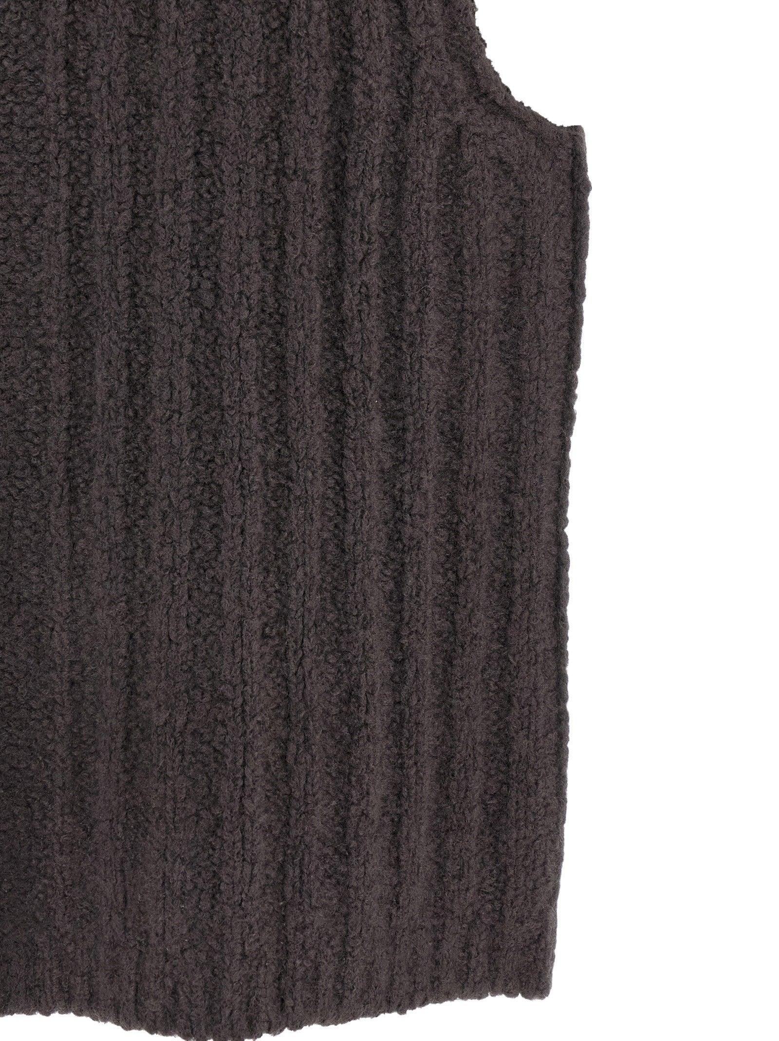 Rick Owens Hooded Tank Top Grey