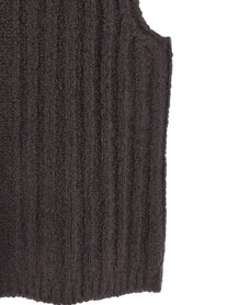 Rick Owens Hooded Tank Top Grey