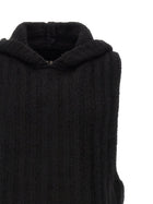 Rick Owens Hooded Tank Top Black, view 3
