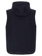 Brunello Cucinelli Hooded Vest Blue, view 2