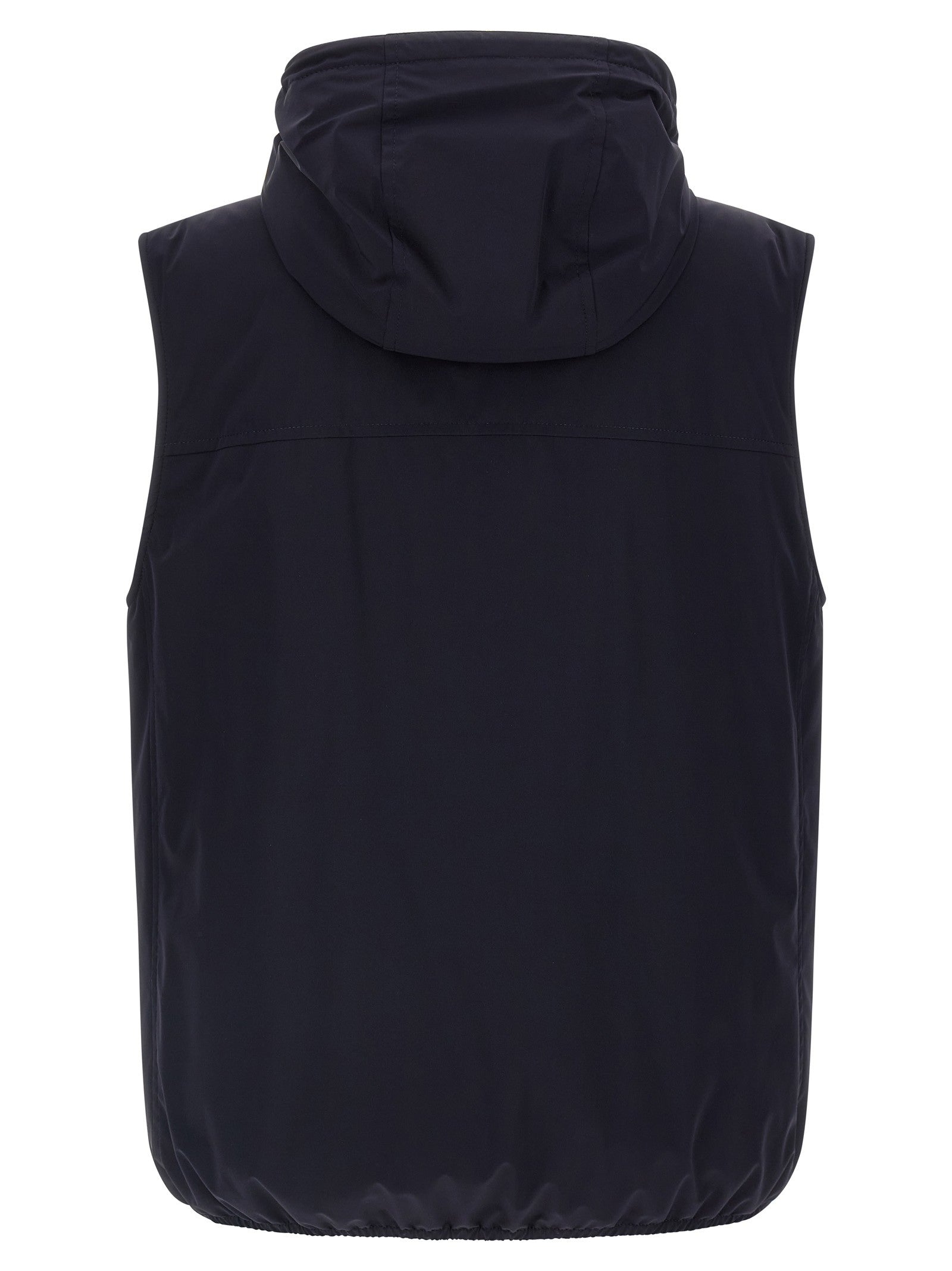 Brunello Cucinelli Hooded Vest Blue