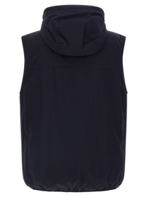 Brunello Cucinelli Hooded Vest Blue