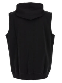 Brunello Cucinelli Hooded Vest Black