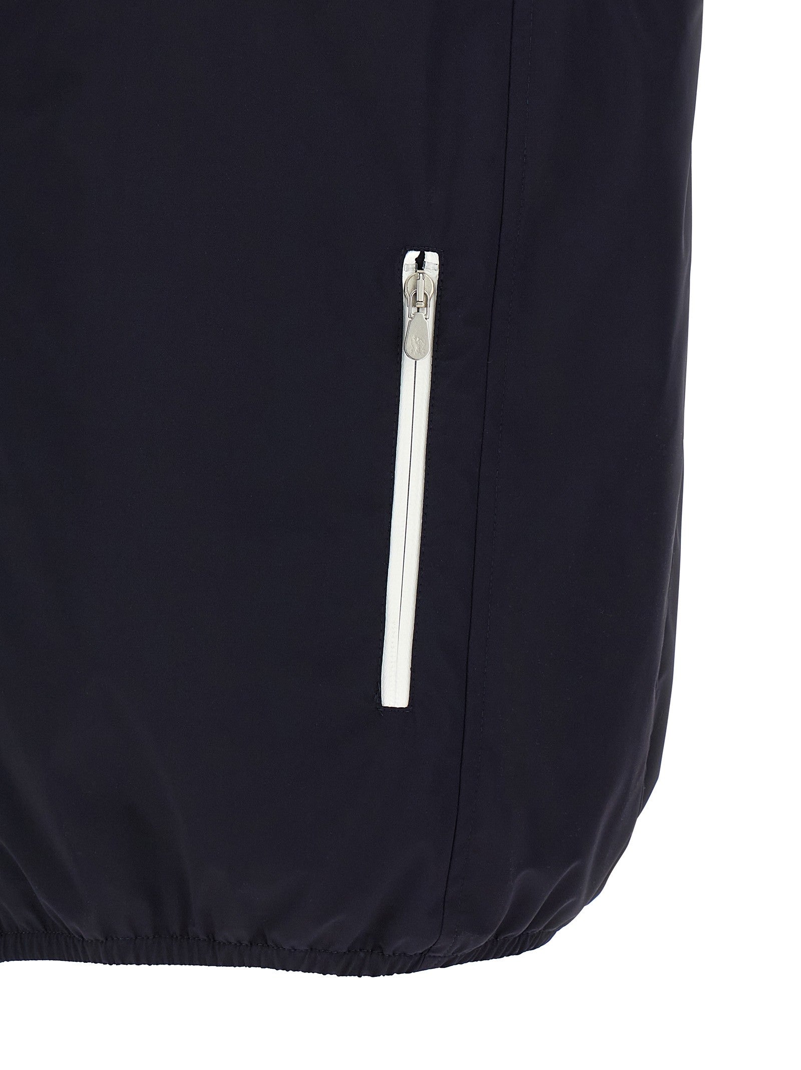 Brunello Cucinelli Hooded Vest Blue