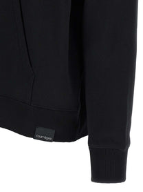 courrèges Hoodie and Scarf Black