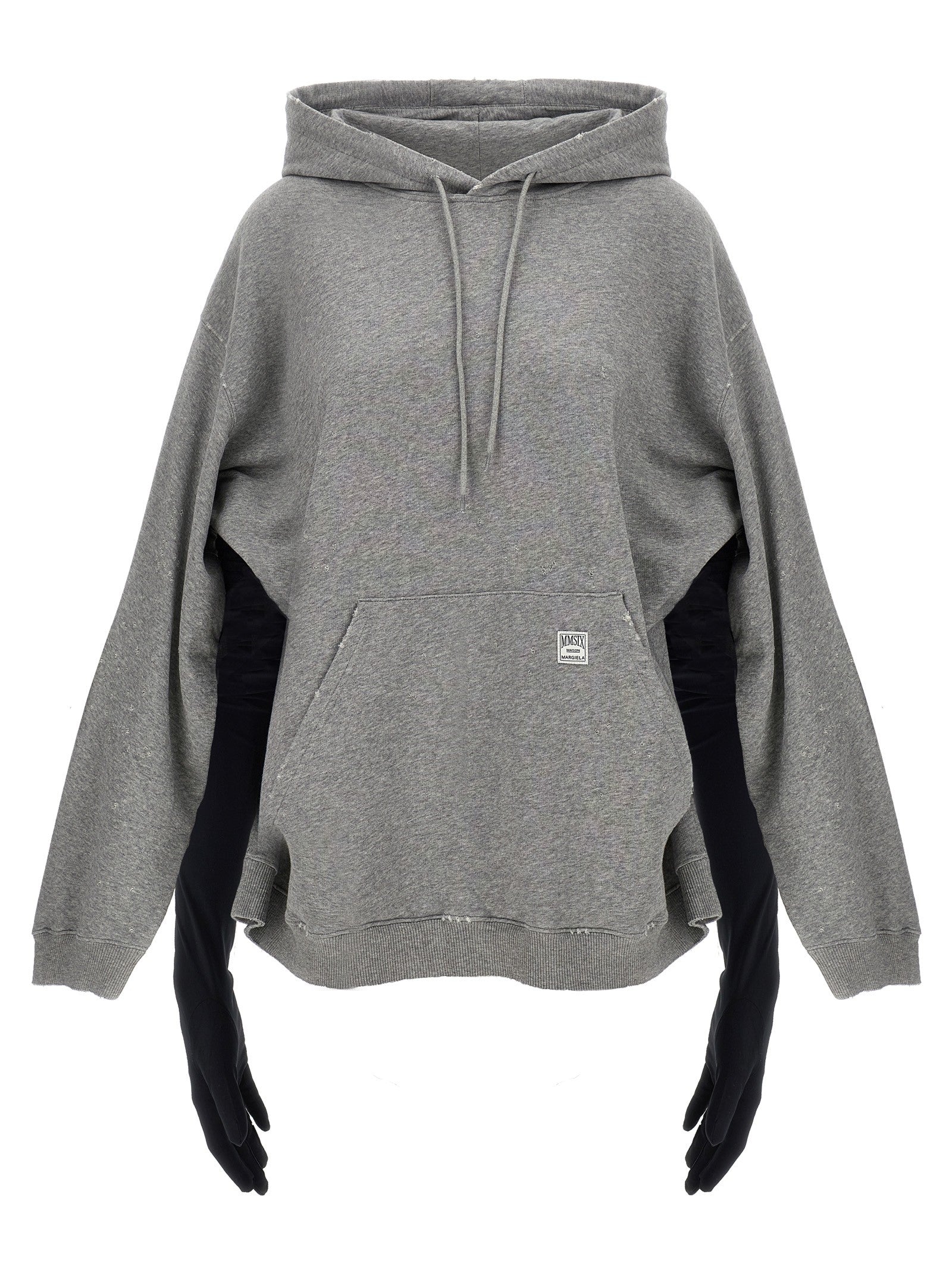 MM6 Maison Margiela Hoodie Dress Grey