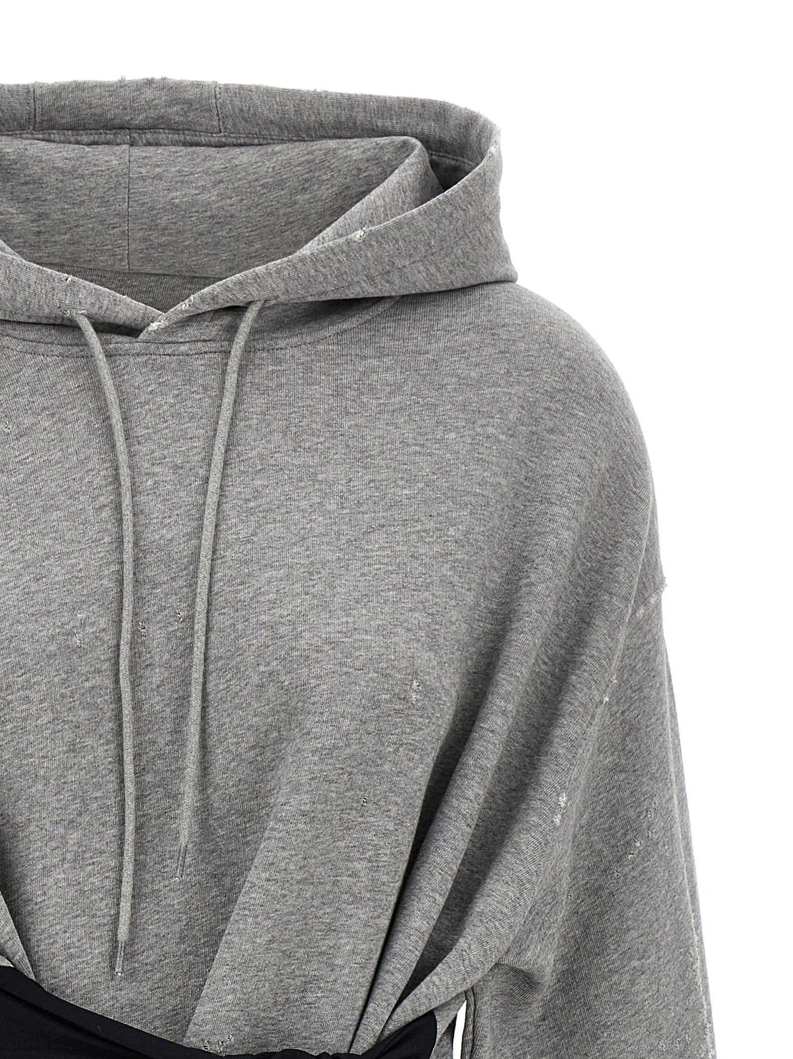 MM6 Maison Margiela Hoodie Dress Grey