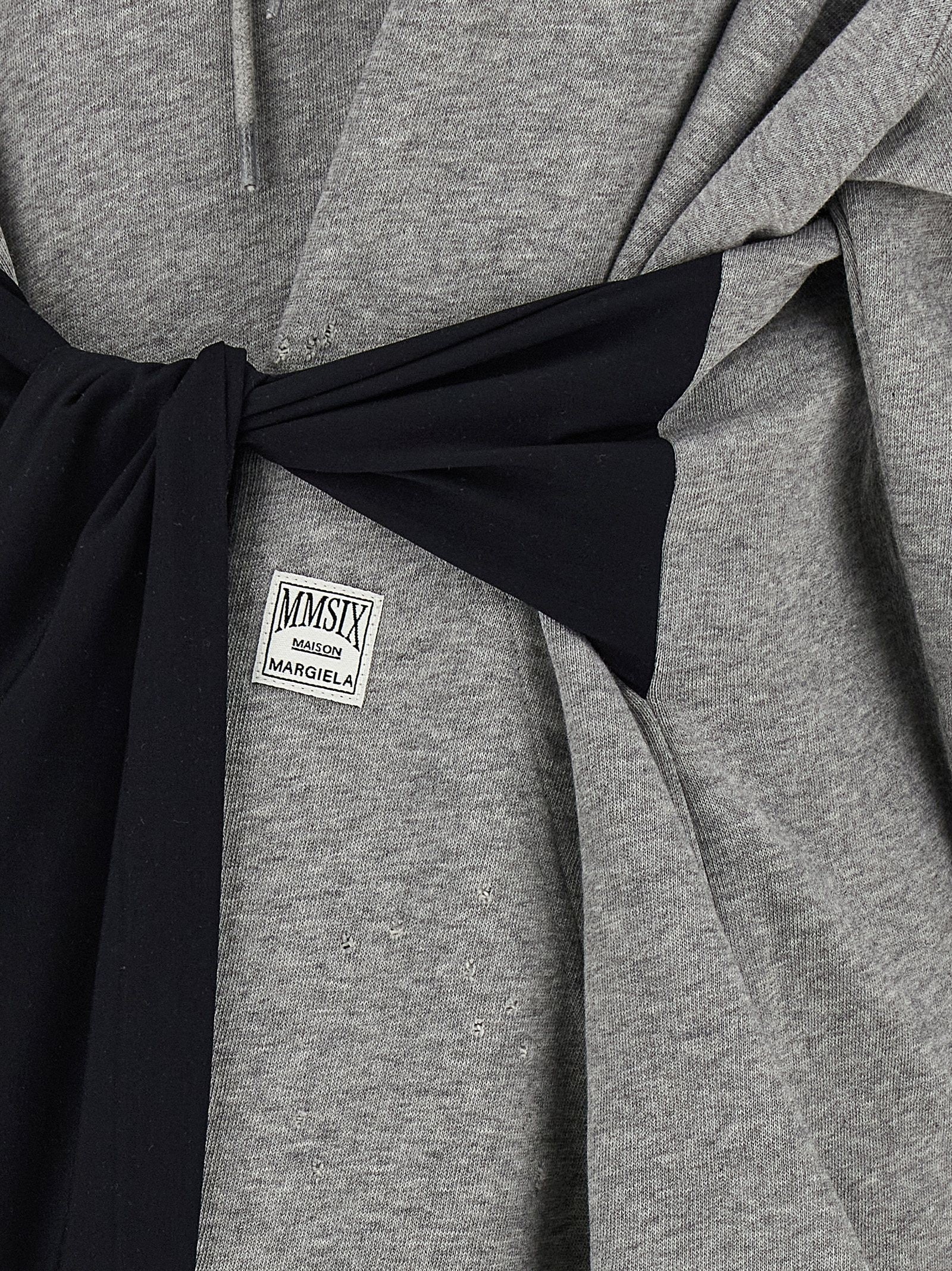 MM6 Maison Margiela Hoodie Dress Grey
