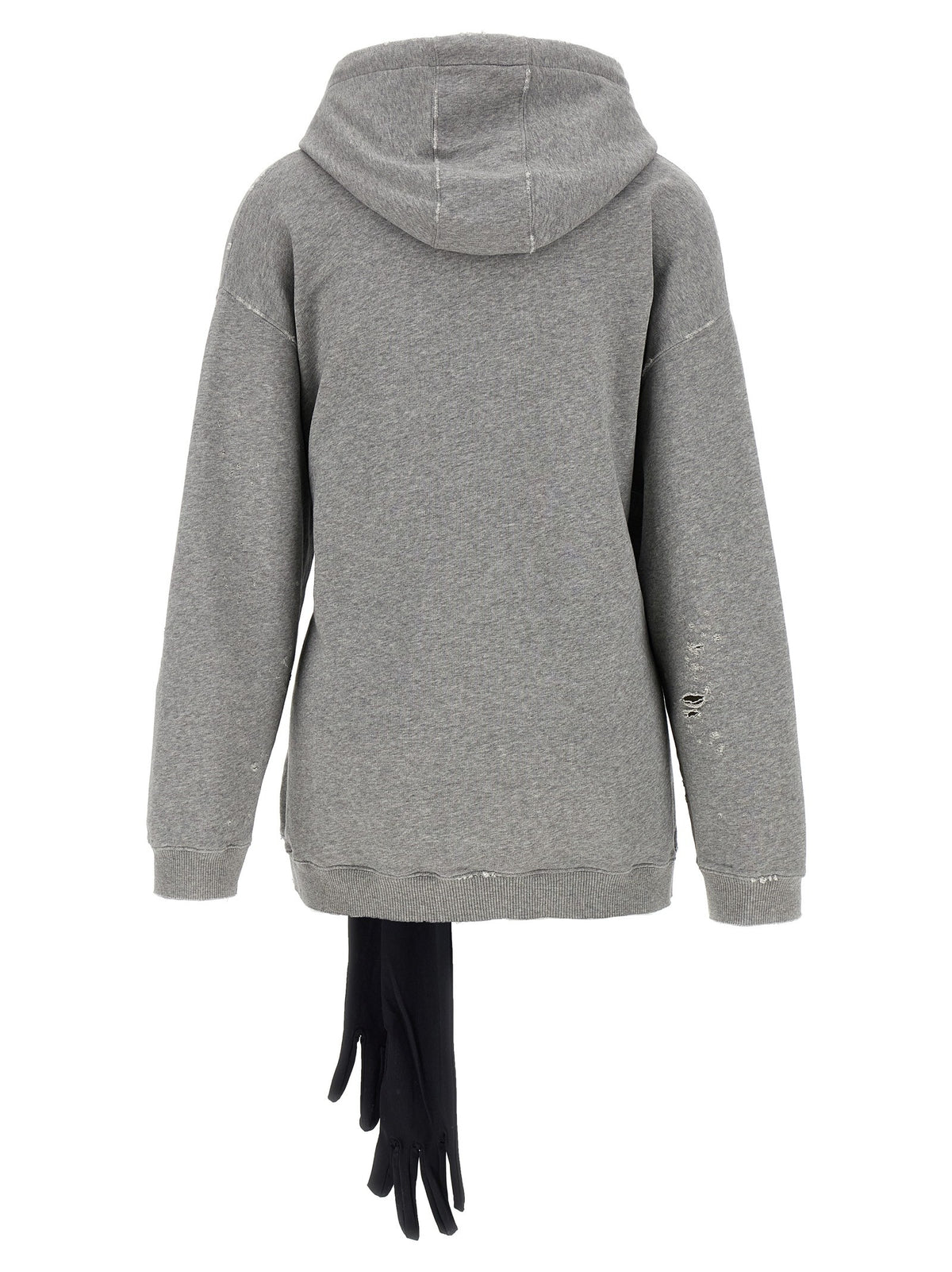 MM6 Maison Margiela Hoodie Dress Grey, view 3