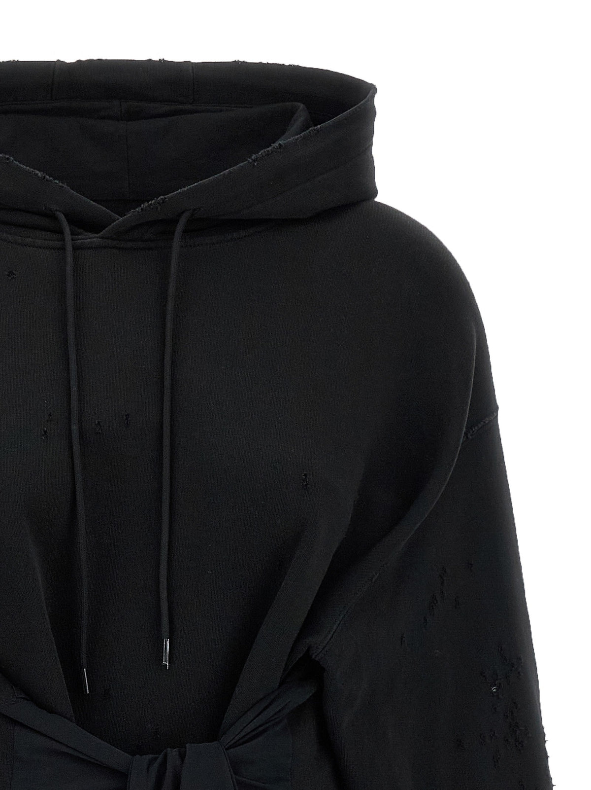 MM6 Maison Margiela Hoodie Dress Black, view 4