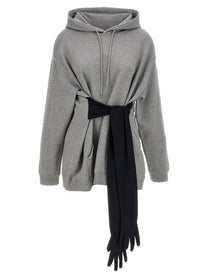 MM6 Maison Margiela Hoodie Dress Grey
