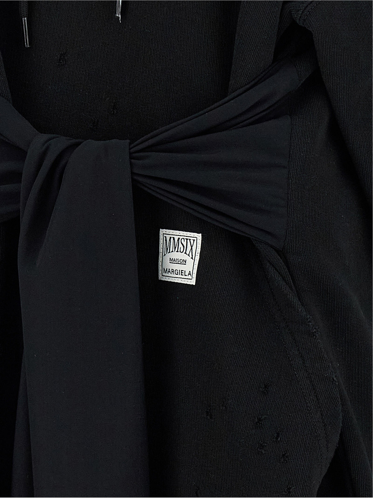 MM6 Maison Margiela Hoodie Dress Black, view 5