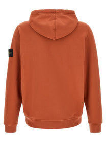 Stone Island Hoodie Orange