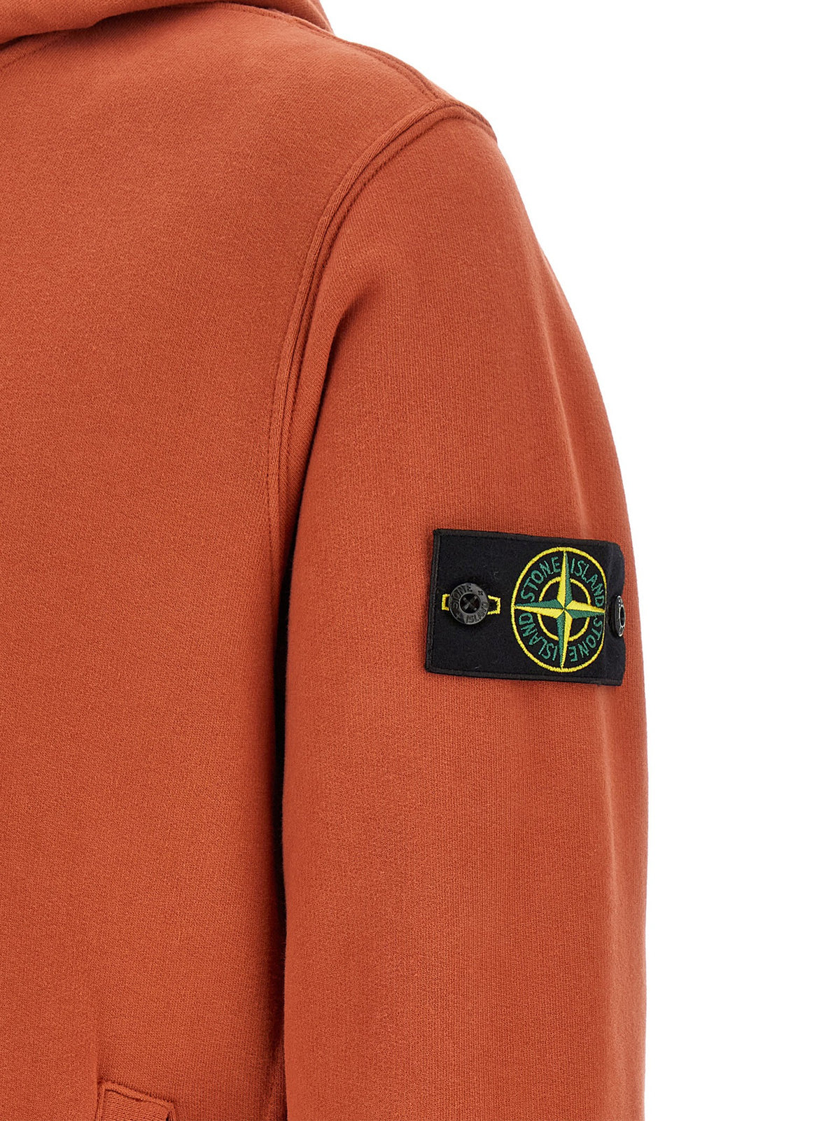 Stone Island Hoodie Orange